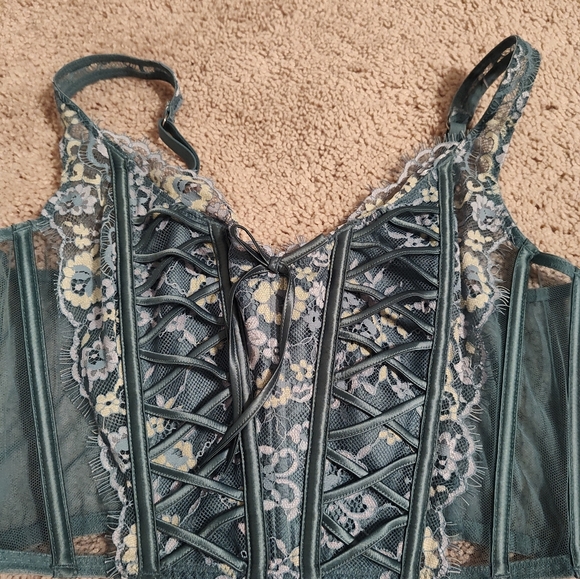 🥰 EUC Victoria's Secret Dream Angels Wicked Unlined Corset Boustier Shapewear - Picture 16 of 16